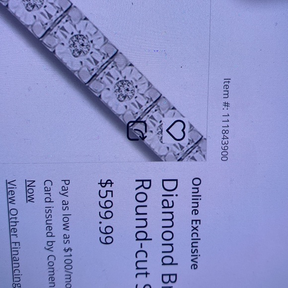 Beautiful bracelet. I just only wear gold. It’s a steal. listed on Kay at $599 - Picture 5 of 5